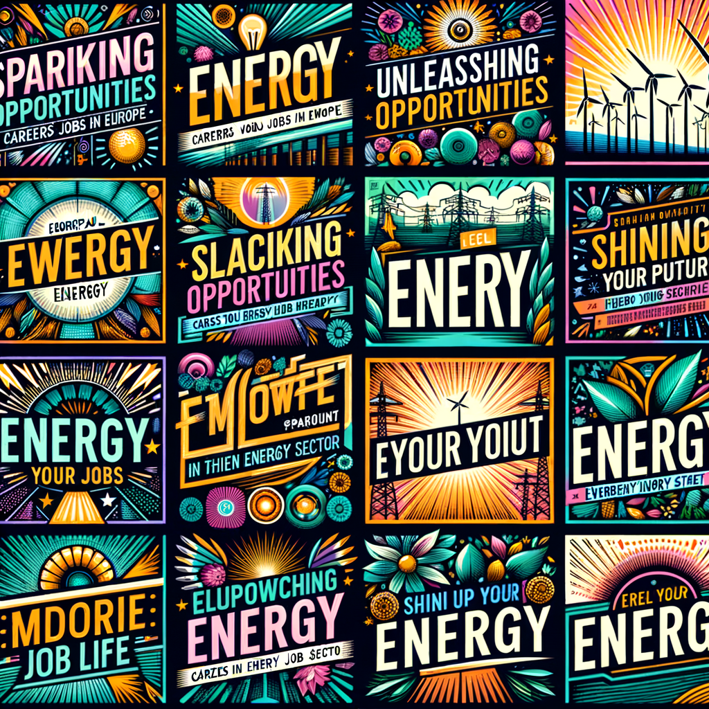 Energize Your Work Life: Top Jobs in Energy Field
